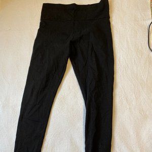 Forever 21 Black Leggings Athletic Wear Size Large